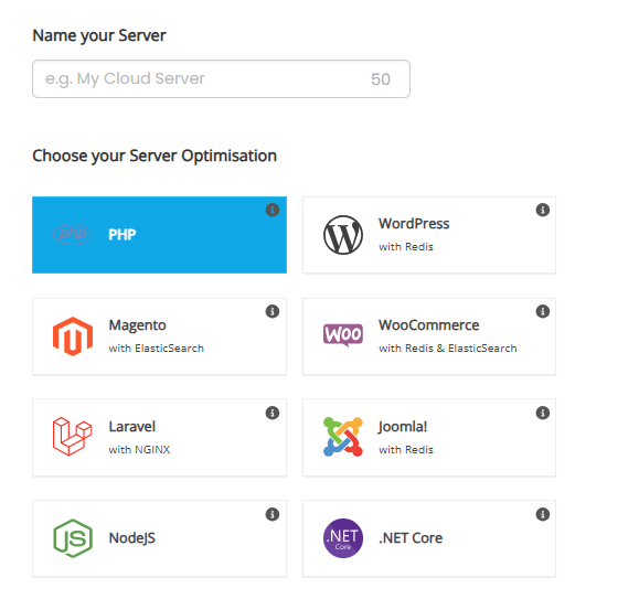 Server Details Dashboard View