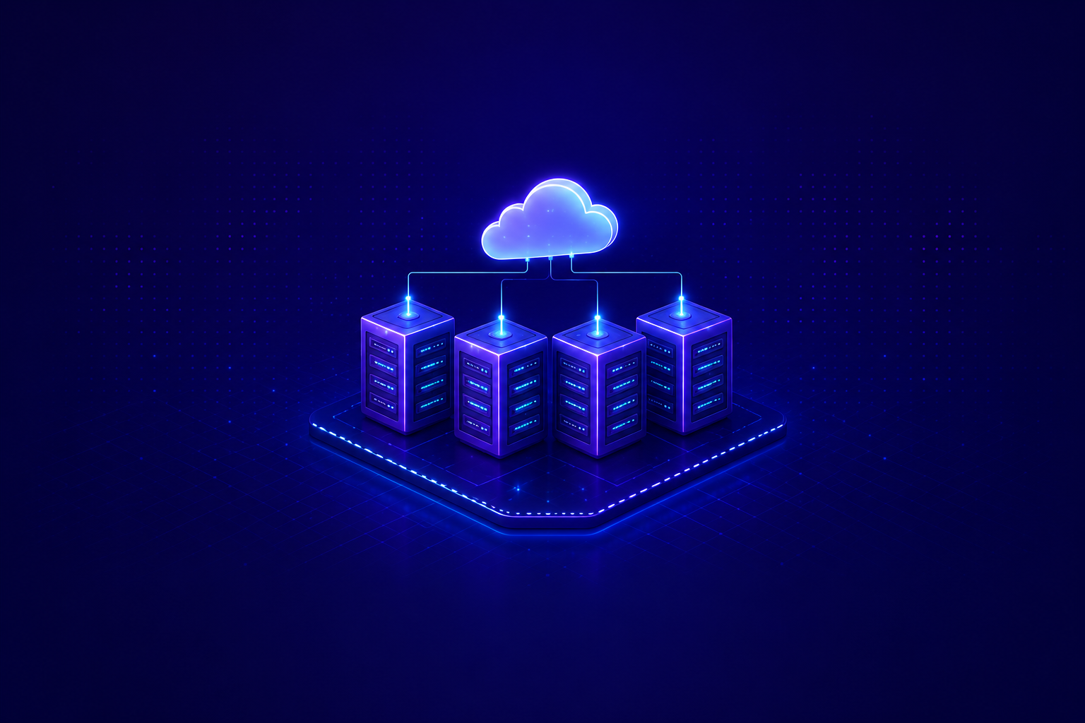 Shared hosting illustration