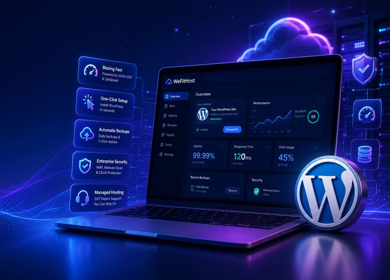 WordPress Dashboard Platform Infrastructure